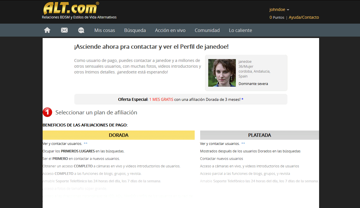 BDSM Opiniones y trucos para contactar gratis sin pagar. Descubre cómo  funciona.